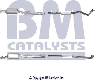 BM Catalysts BM11176H — Filtr sadzy / filtr cząstek stałych, układ wydechowy