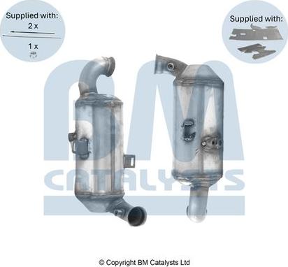 BM Catalysts BM11783H — Filtr sadzy / filtr cząstek stałych, układ wydechowy