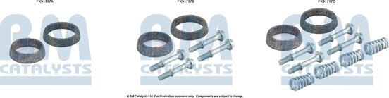 BM Catalysts FK91717 — Zestaw montażowy, katalizator