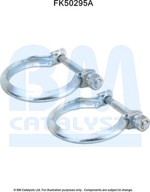 BM Catalysts FK50295 — Zestaw montażowy, rura wydechowa