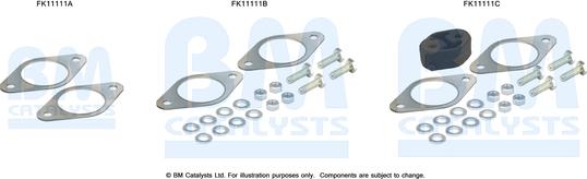 BM Catalysts FK11111 — Zestaw montażowy, filtr sadzy / filtr cząstek stałych