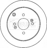 Maxgear 19-1842 - TARCZA HAM. KIA T. RIO 05--GETZ 03-