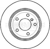 FEBI Bilstein 23552 - Tarcza hamulcowa