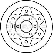 Maxgear 19-2405 - TARCZA HAM. IVECO P. 35C-S 04- 290X22