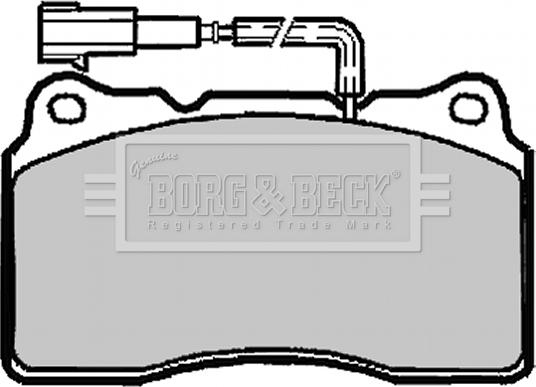 Brembo P 23 078 - Klocek hamulcowy kpl.