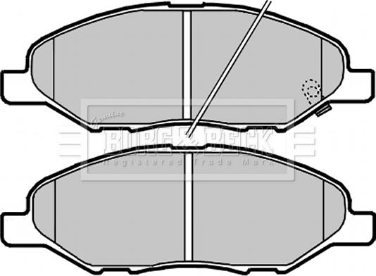 Textar 2468201 - KLOCKI HAM. NISSAN P. MICRA-NOTE-TIDA 1.0-1.8 03-