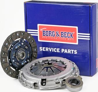 Borg & Beck HK2327 - SPRZEGLO ZESTAW CITROEN C1 1.0 05-