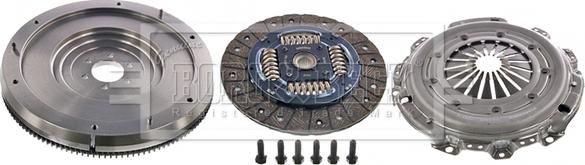 Borg & Beck HKF1078 - SPRZEGLO ZESTAW CITROEN C4 06-11