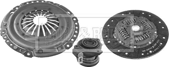 Borg & Beck HKT1024 - SPRZEGLO ZESTAW ASTRA G 2.0DTI 16V 97-