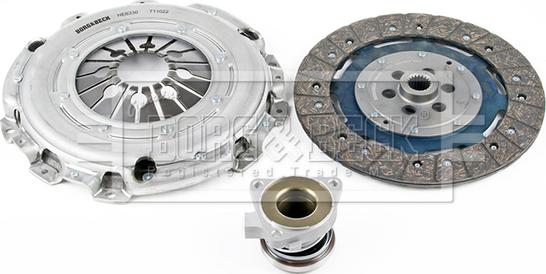 Borg & Beck HKT1264 — Zestaw sprzęgieł
