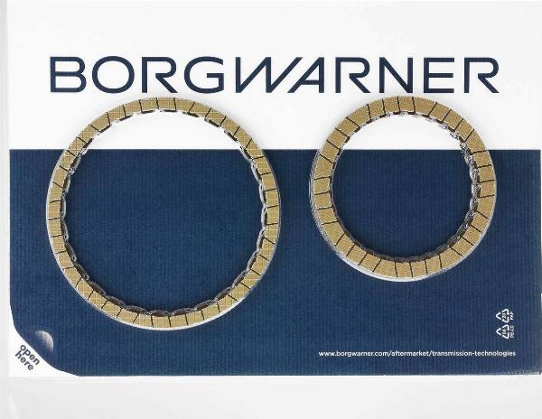 BorgWarner 203536 — Zestaw płytek ciernych, automatyczna skrzynia biegów