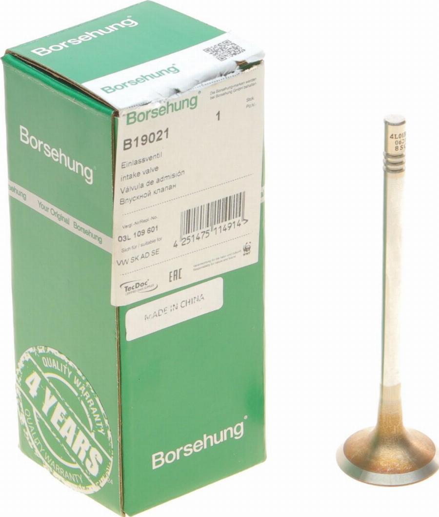 Borsehung B19021 — Zawór dolotowy