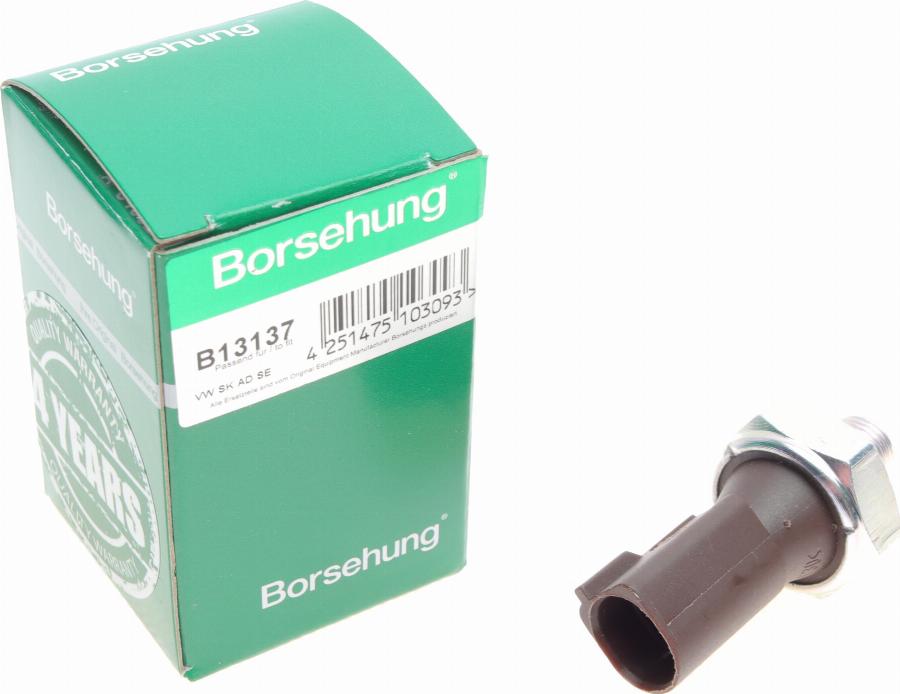 Borsehung B13137 — Czujnik, ciśnienie oleju