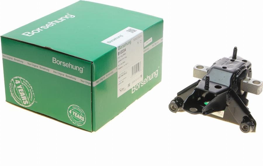 Borsehung B12234 — Łożyskowanie silnika
