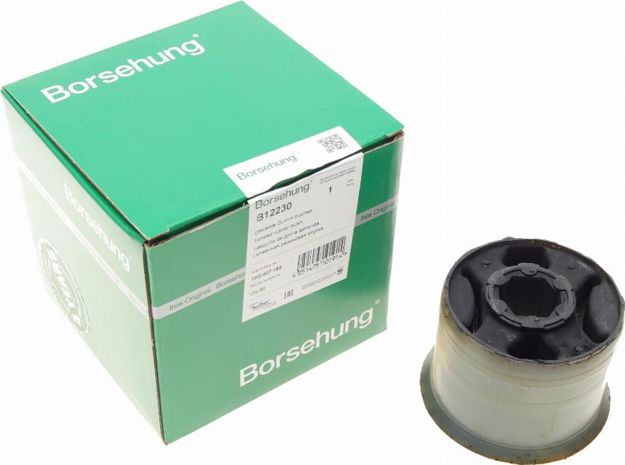 Borsehung B12230 — Łożyskowanie, wahacz