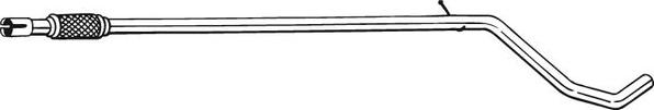 Bosal 952-141 — Rura wydechowa