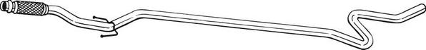 Bosal 975-267 - Rura wydechowa