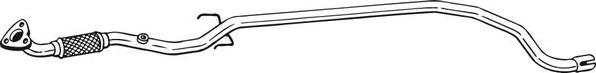 Bosal 950-125 — Rura wydechowa