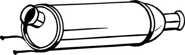 Bosal 097-258 — Filtr sadzy / filtr cząstek stałych, układ wydechowy