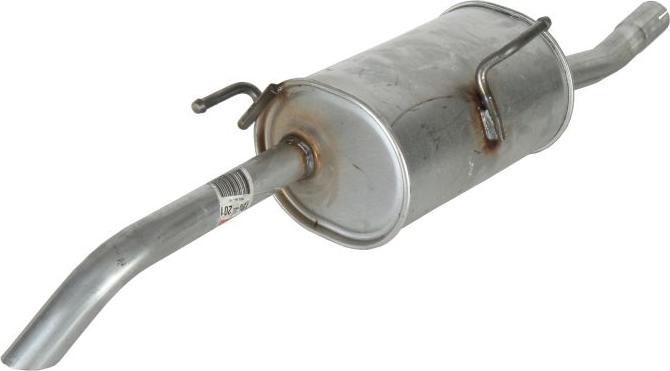 Bosal 190-201 - Tłumik układu wydechowego tył