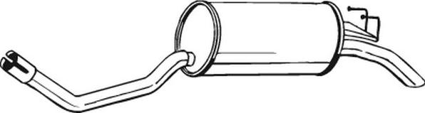 Bosal 148-123 — Tłumik końcowy