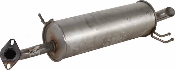 Bosal 169-041 - Tłumik układu wydechowego tył