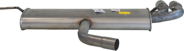 Bosal 105-041 - Tłumik układu wydechowego tył