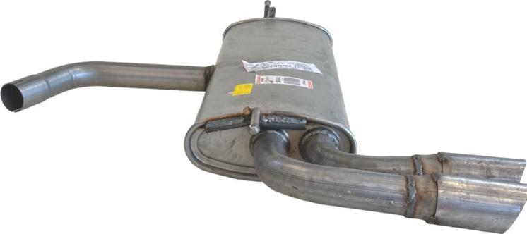Bosal 105-041 - Tłumik układu wydechowego tył