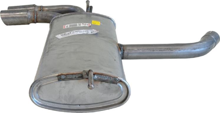 Bosal 105-041 - Tłumik układu wydechowego tył
