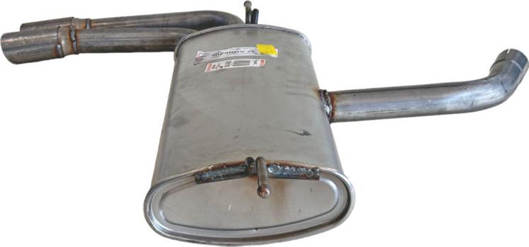 Bosal 105-043 - Tłumik układu wydechowego tył