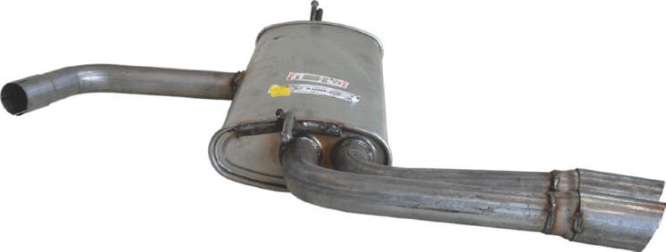Bosal 105-043 - Tłumik układu wydechowego tył