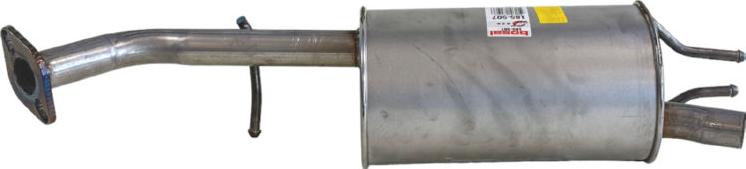 Bosal 185-507 - Tłumik układu wydechowego tył