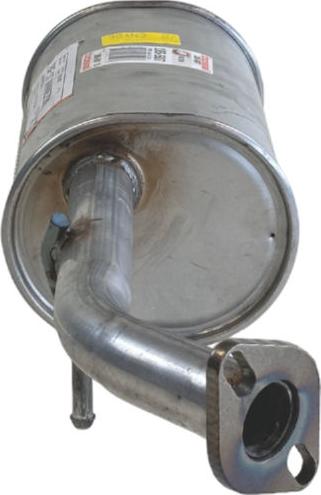 Bosal 185-507 - Tłumik układu wydechowego tył