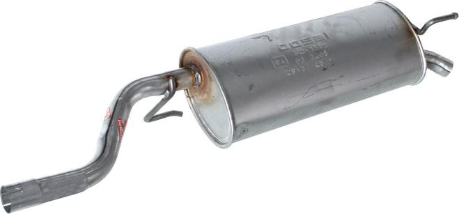Bosal 185-685 - Tłumik układu wydechowego tył
