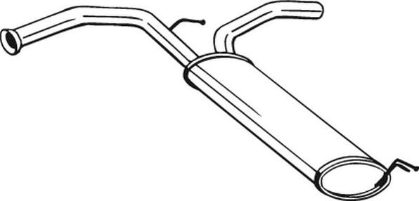 Bosal 135-247 — Tłumik końcowy