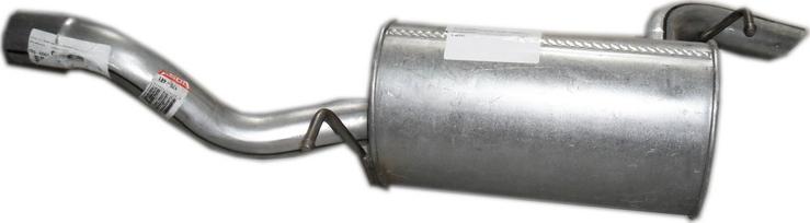 Bosal 175-441 - Tłumik układu wydechowego tył