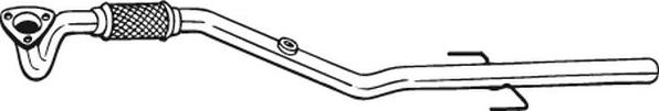 Bosal 850-121 - Rura wydechowa