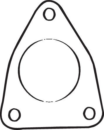Bosal 256-566 - Uszczelka układu wydechowego