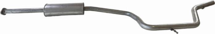 Bosal 289-449 - Tłumik układu wydechowego środkowy