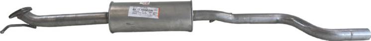 Bosal 284-985 - Tłumik układu wydechowego środkowy