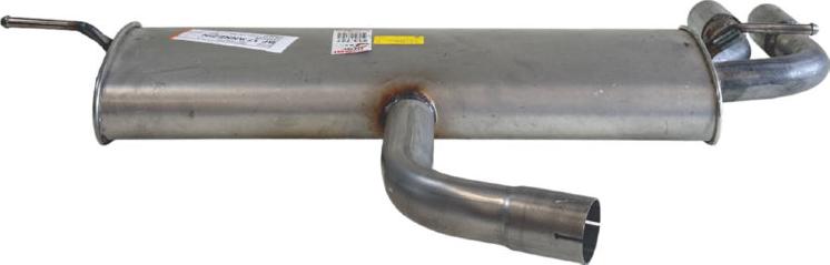 Bosal 233-727 - Tłumik układu wydechowego tył