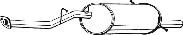 Bosal 229-063 — Tłumik końcowy