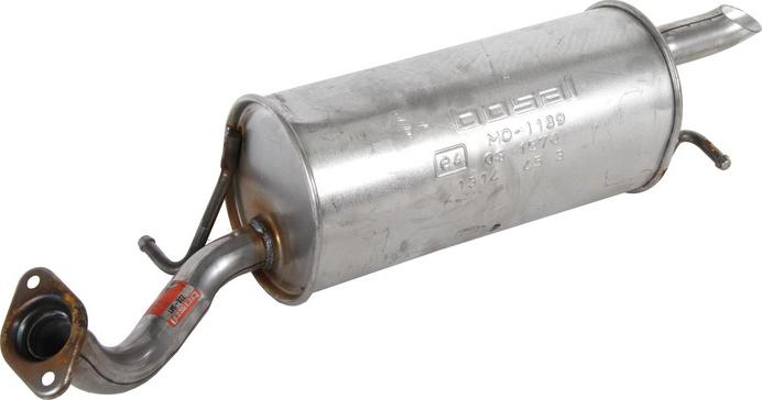 Bosal 228-041 - Tłumik układu wydechowego tył