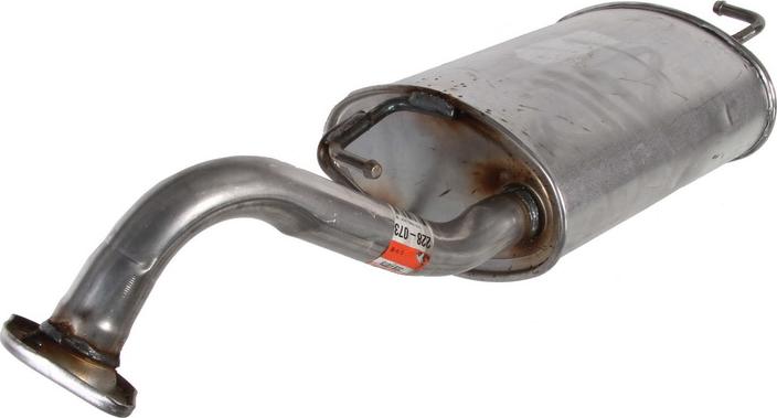Bosal 228-073 - Tłumik układu wydechowego tył