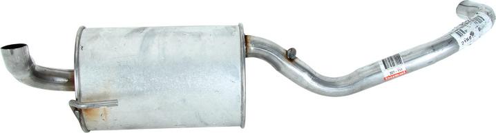 Bosal 227-111 - Tłumik układu wydechowego tył