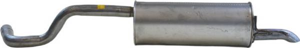 Bosal 279-941 - Tłumik układu wydechowego tył