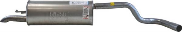 Bosal 279-941 - Tłumik układu wydechowego tył