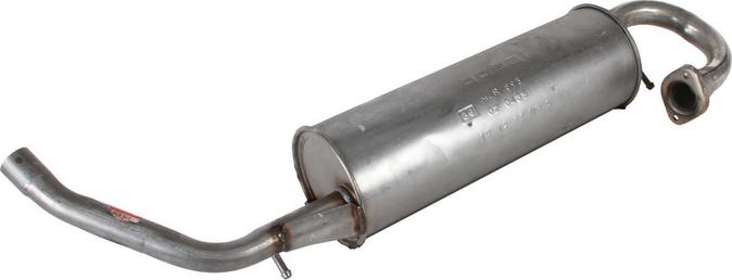 Bosal 278-839 - Tłumik układu wydechowego tył