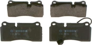 BOSCH 0 986 494 956 — Zestaw klocków hamulcowych, hamulce tarczowe