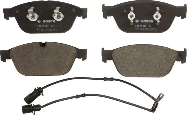 BOSCH 0 986 494 988 — Zestaw klocków hamulcowych, hamulce tarczowe